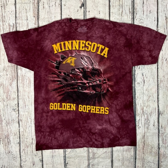 Minnesota Golden Gophers Football Collegiate NCAA Mens Tshirt - Picture 1 of 4